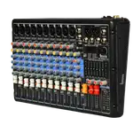 CONSOLA ANALOGA, 12 CANALES, 10 MONO/1 ESTEREO, INTERFAZ USB, BT, MP3 - Miniatura 3