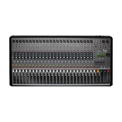 CONSOLA ANALOGA, 24 CANALES, 23 MONO/1 CANAL ESTEREO, INTERFAZ USB, BT, MP3