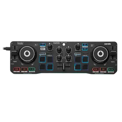 CONTROLADOR DJ, 2 CANALES, SERATO