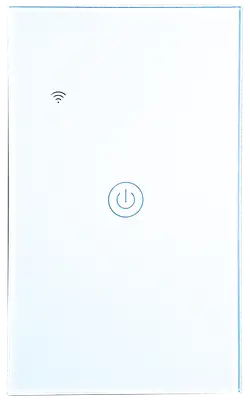 ZIGBEE SMART SWITCH GLOSS WHITE 1 SERVICIO LN