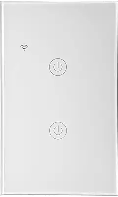 ZIGBEE SMART SWITCH GLOSS WHITE 2 SERVICIOS LN