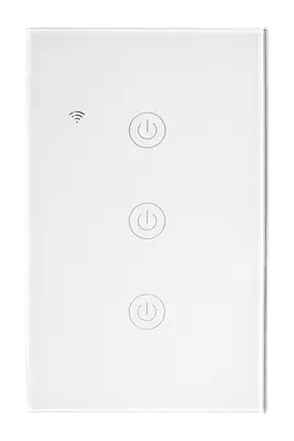 ZIGBEE SMART SWITCH GLOSS WHITE 3 SERVICIOS LN