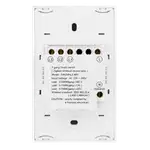 ZIGBEE SMART SWITCH 3 SERV. GLOSS WHITE DISEÑO LINEAR - Miniatura 2