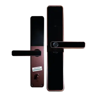 CERRADURA PUERTA INTELIGENTE (CUERPO CERRADURA 60MMX68MM) ROJO BRONCE