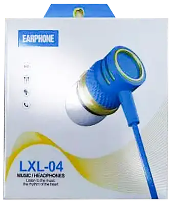 AUDIFONOS ESTEREO IN-EAR CON MICROFONO, CONTROL DE VOLUMEN, CONECTOR 3.5MM