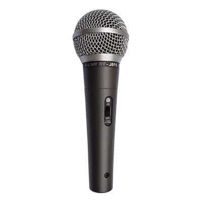 MICROFONO DE MANO METALICO, CON INTERRUPTOR, INCLUYE CABLE XLR A XLR