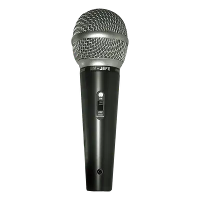 MICROFONO DE MANO METALICO, CON INTERRUPTOR, INCLUYE CABLE XLR A XLR