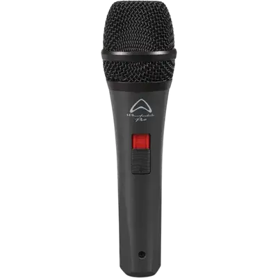 MICROFONO DE MANO METALICO, CON INTERRUPTOR, INCLUYE CABLE XLR A XLR