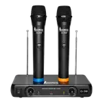 MICROFONO INALAMBRICO VHF, 2 CANALES, DE MANO, FRECUENCIA FIJA - Miniatura 2