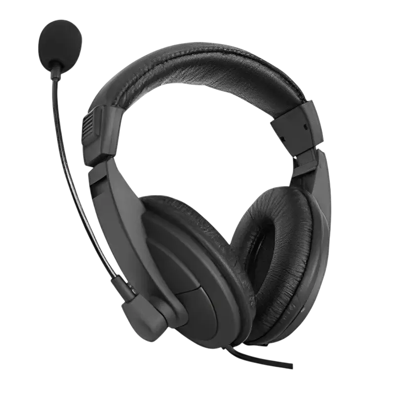 AUDIFONOS GAMING ESTEREO DE DIADEMA, CON MICROFONO, CONTROL DE VOLUMEN, CONECTOR 2X3.5MM - Imagen 1