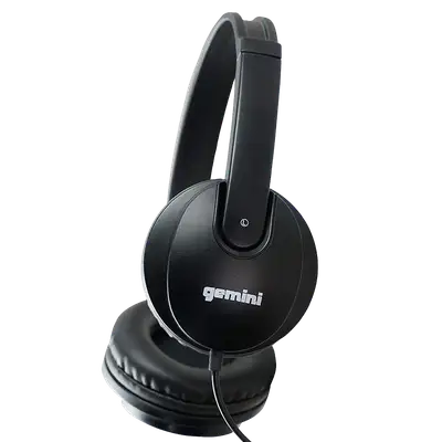 AUDIFONOS ESTEREO PROFESIONALES PARA DJ, CONECTOR 3.5MM CON ADAPTADOR 6.3MM, DRIVER DE 40MM