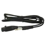 MICROFONO DE MANO PLASTICO, CON INTERRUPTOR, INCLUYE CABLE XLR A 6.3MM MONOFONICO - Miniatura 3