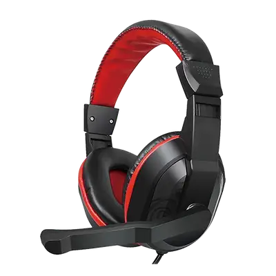 AUDIFONOS GAMING ESTEREO DE DIADEMA, CON MICROFONO, CONTROL DE VOLUMEN, CONECTOR 2X3.5MM