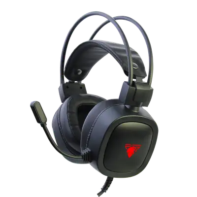 AUDIFONOS GAMING ESTEREO DE DIADEMA, CON MICROFONO, CONTROL DE VOLUMEN, CONECTOR 2X3.5MM, 7 COLORES RGB