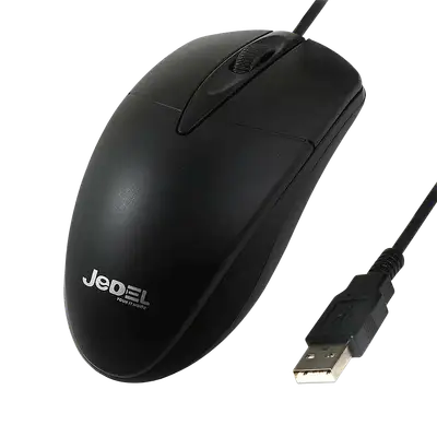 MOUSE OPTICO USB, 3 BOTONES, 1000 DPI