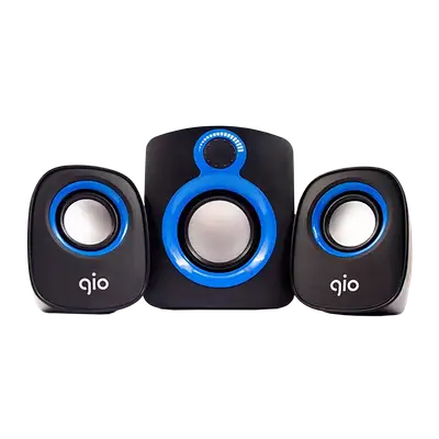 PARLANTES PARA PC CON BAJO, 2X3W/5W, CONTROL DE VOLUMEN, CONECTOR 3.5MM