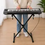 SOPORTE DE PISO PARA TECLADO SENCILLO, ALTURA 27-78CM - Miniatura 3
