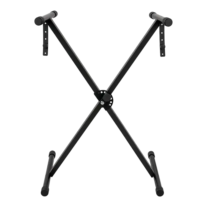 SOPORTE DE PISO PARA TECLADO DOBLE, ALTURA 32-96CM - Imagen 1