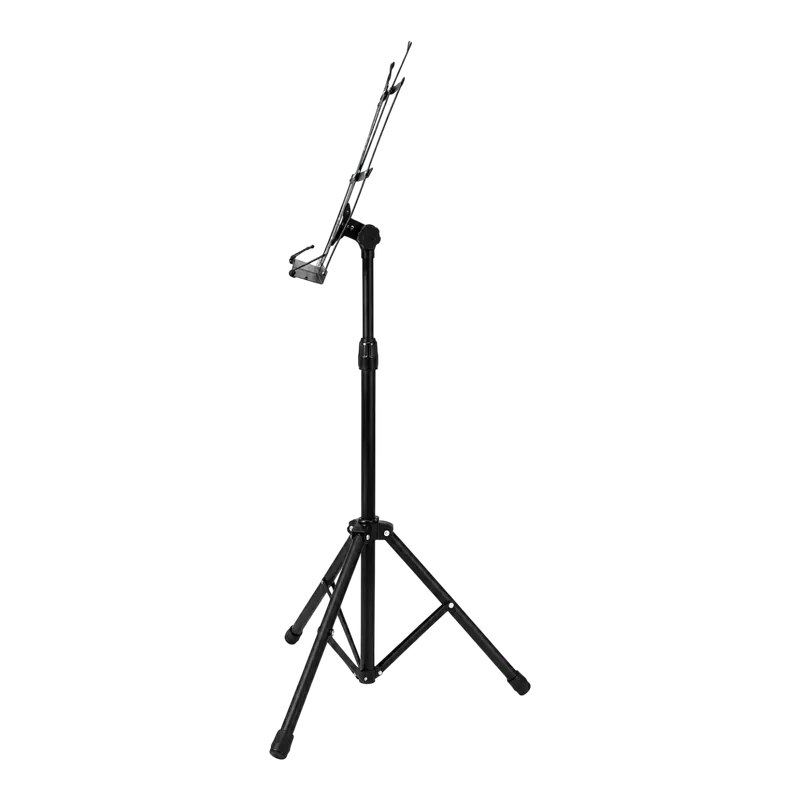 SOPORTE DE PISO BASE TRIPODE PLEGABLE PARA PARTITURA, ALTURA 65-135CM - Imagen 1