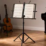 SOPORTE DE PISO BASE TRIPODE PLEGABLE PARA PARTITURA, ALTURA 65-135CM - Miniatura 3