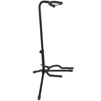 SOPORTE DE PISO BASE TRIPODE PARA GUITARRA SENCILLO, ALTURA 63-93CM