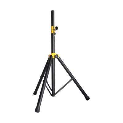 SOPORTE DE PISO BASE TRIPODE PARA CAJAS ACUSTICAS, ALTURA 110-187CM, CAPACIDAD DE CARGA 60KG