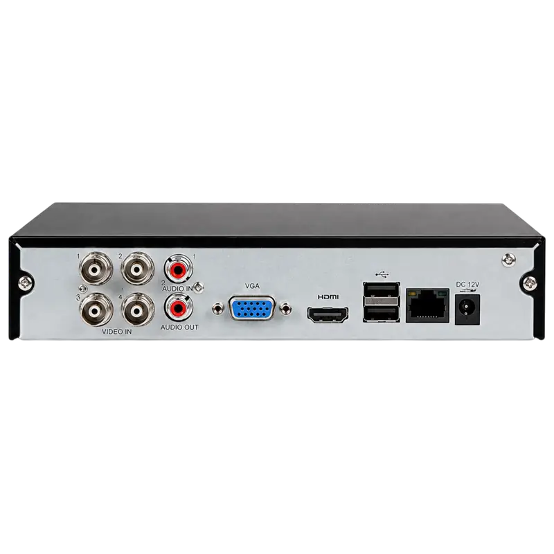 VIDEO GRABADOR, PENTA-HIBRIDO, DVR, 4 CANALES, 720P HD, H.264 - Imagen 1