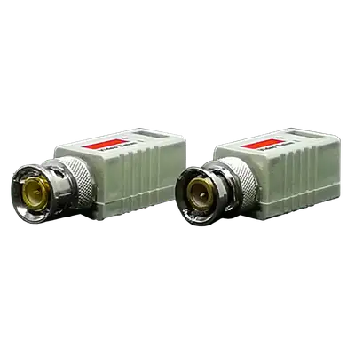 CONECTOR ADAPTADOR BALUM BNC, CAT5/5E/6A, 2 HILOS, PAR