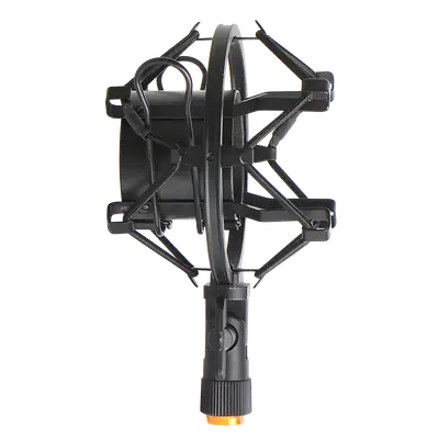 SOPORTE ARAÑA PLASTICO PARA MICROFONO NEGRO