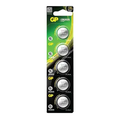 PILA DE LITIO 3V 150MAH LISTER 5 / CR2025-C5