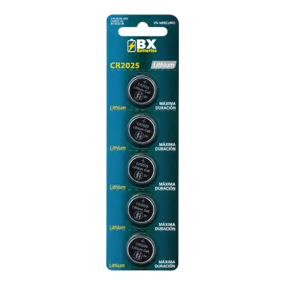 PILA DE LITIO, 3V, 150MAH, BLISTER X 5PCS