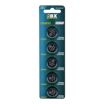 PILA DE LITIO, 3V, 210MAH, BLISTER X 5PCS