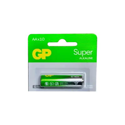 AA, 1.5V, SUPER ALCALINA, BLISTER X10PCS