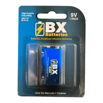 9V, ALKALINA 1 UNIDAD BLISTER