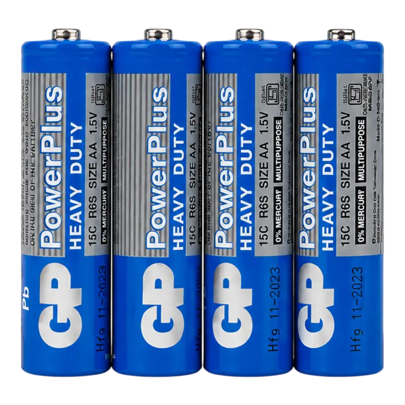 AA, HEAVY DUTY (CLORURO DE ZINC), CELOFAN 4 - Imagen 1