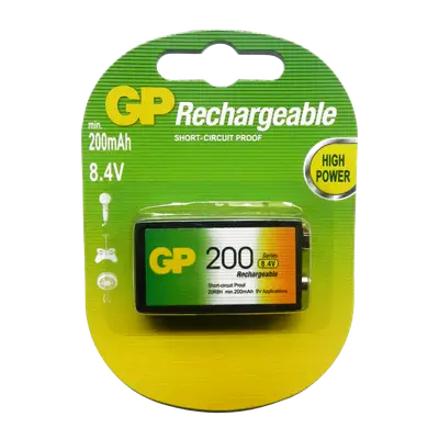 8.4V, 200MAH NIMH, BLISTER X 1PCS