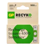 AAA RECYKO 950mAh NiMH Blst2 GP100AAAHCER21-2TLB2 - Miniatura 1