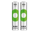 AAA RECYKO 950mAh NiMH Blst2 GP100AAAHCER21-2TLB2 - Miniatura 2