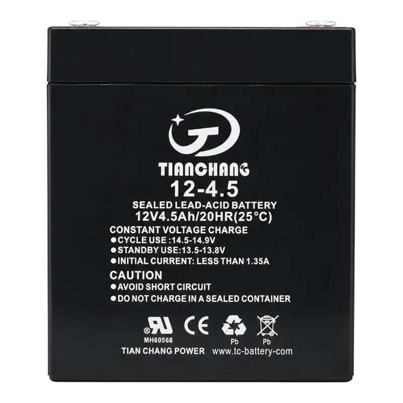 BATERIA SECA RECARGABLE 12V-4.5AH, ACIDO-PLOMO - Imagen 1