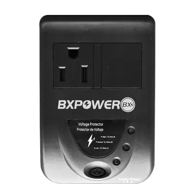 PROTECTOR DE VOLTAJE PARA EQUIPOS ELECTRONICOS, 15A, 110V, 15 SEG - 30 SEG - 3 MIN.