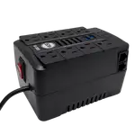 REGULADOR DE VOLTAJE AUTOMATICO, 250 WATTS, 8 TOMAS, 2 PUERTOS RJ45, 2 PUERTOS USB - Miniatura 4