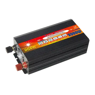 INVERSOR DE VOLTAJE ALTA CAPACIDAD PARA VEHICULO, 2000 WATTS, 110V