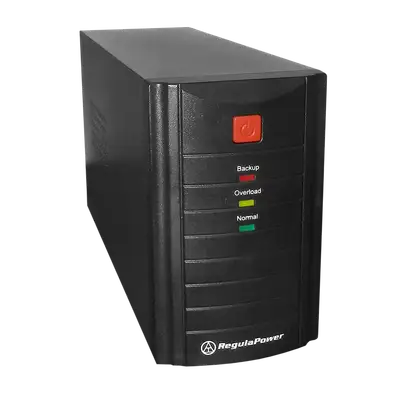 UPS 500VA, 250 WATTS CON DISPLAY INDICADOR, 4 TOMAS, BATERIA 12V 4AH
