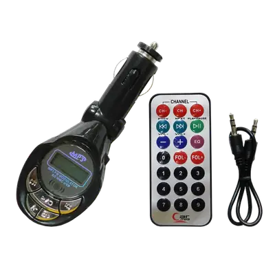MODULADOR TRANSMISOR MP3 PARA RADIO DE CARRO, FM, WMA, USB, SD, MMC, SD CARD, 2GB