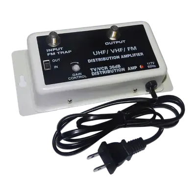 BOOSTER AMPLIFICADOR, VHF-UHF, 110V, 135DB, 75 OHM