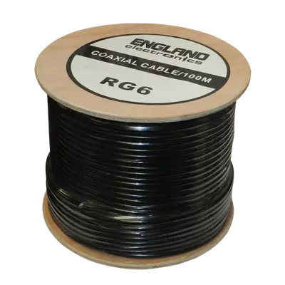 CABLE COAXIAL RG6, 100 MTS, CCA, 7.02OD