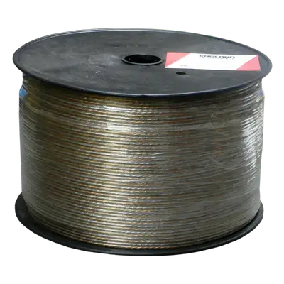 CABLE TRANSPARENTE PARA PARLANTE, CALIBRE 16, 305 MTS, CCA