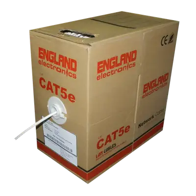 CABLE DE RED UTP, CATEGORIA 5E, 305 MTS, CCA