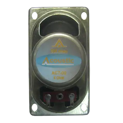 PARLANTE RECTANGULAR PARA TV, 3.5 PULG., 5 WATTS, 8 OHM, 90MM X 55MM