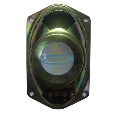 PARLANTE RECTANGULAR  PARA TV, 5 PULG., 5 WATTS, 8 OHM, 127MM X 76MM